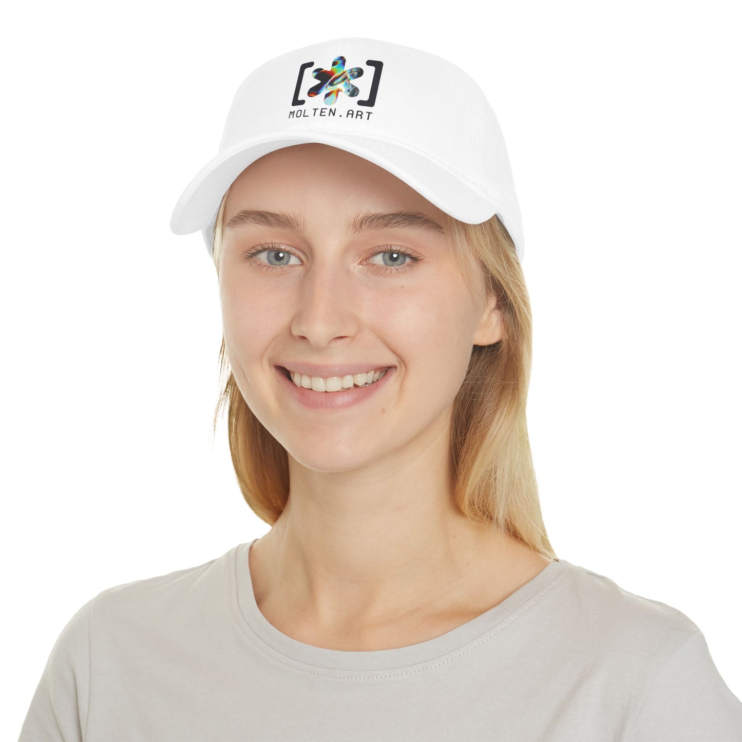 Low-Profile Baseball Cap [Color Logo]
