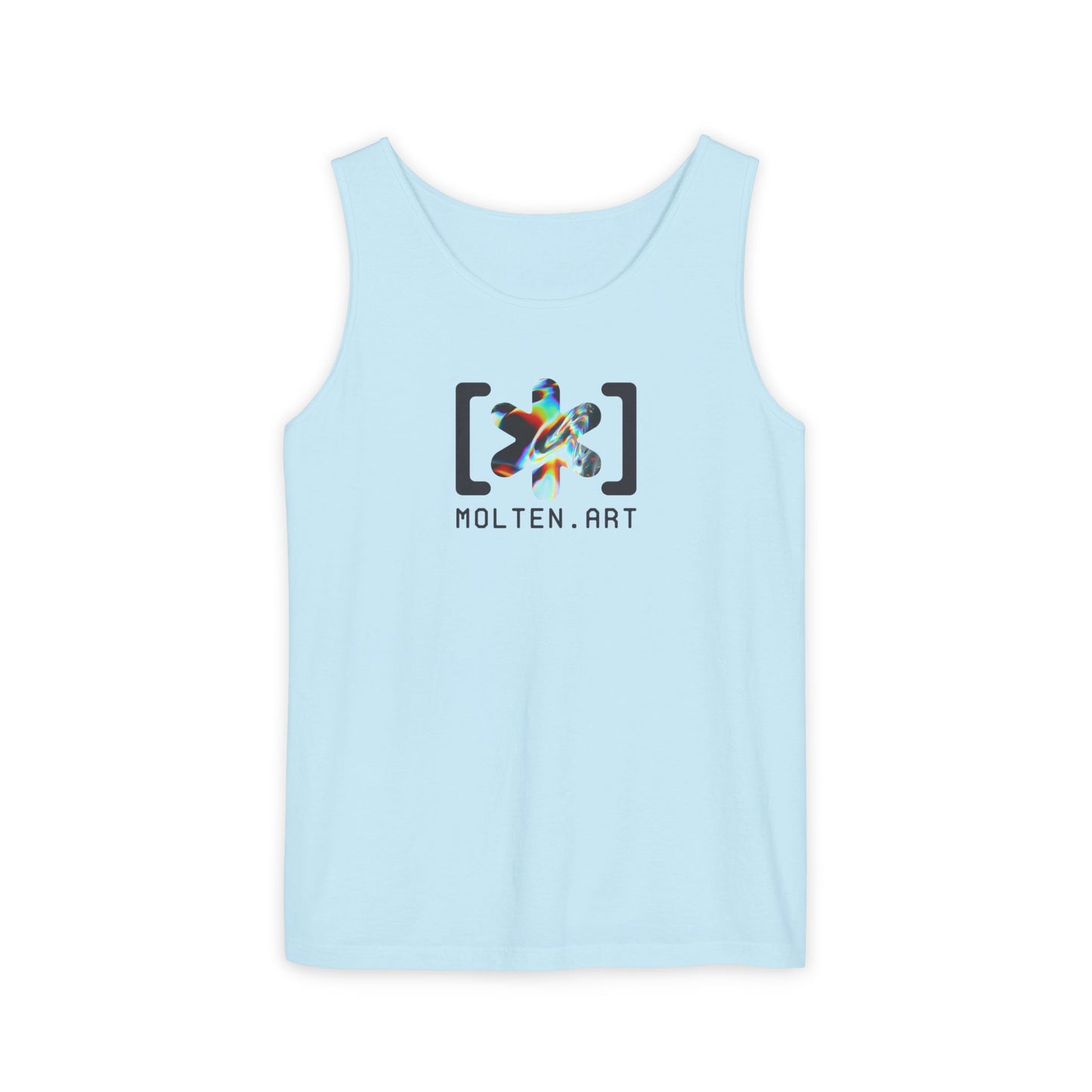Molten Classic [Color Logo] Unisex Garment-Dyed Tank Top