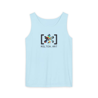 Molten Classic [Color Logo] Unisex Garment-Dyed Tank Top