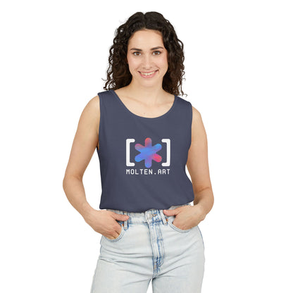 Molten Classic [Color Logo] Unisex Garment-Dyed Tank Top