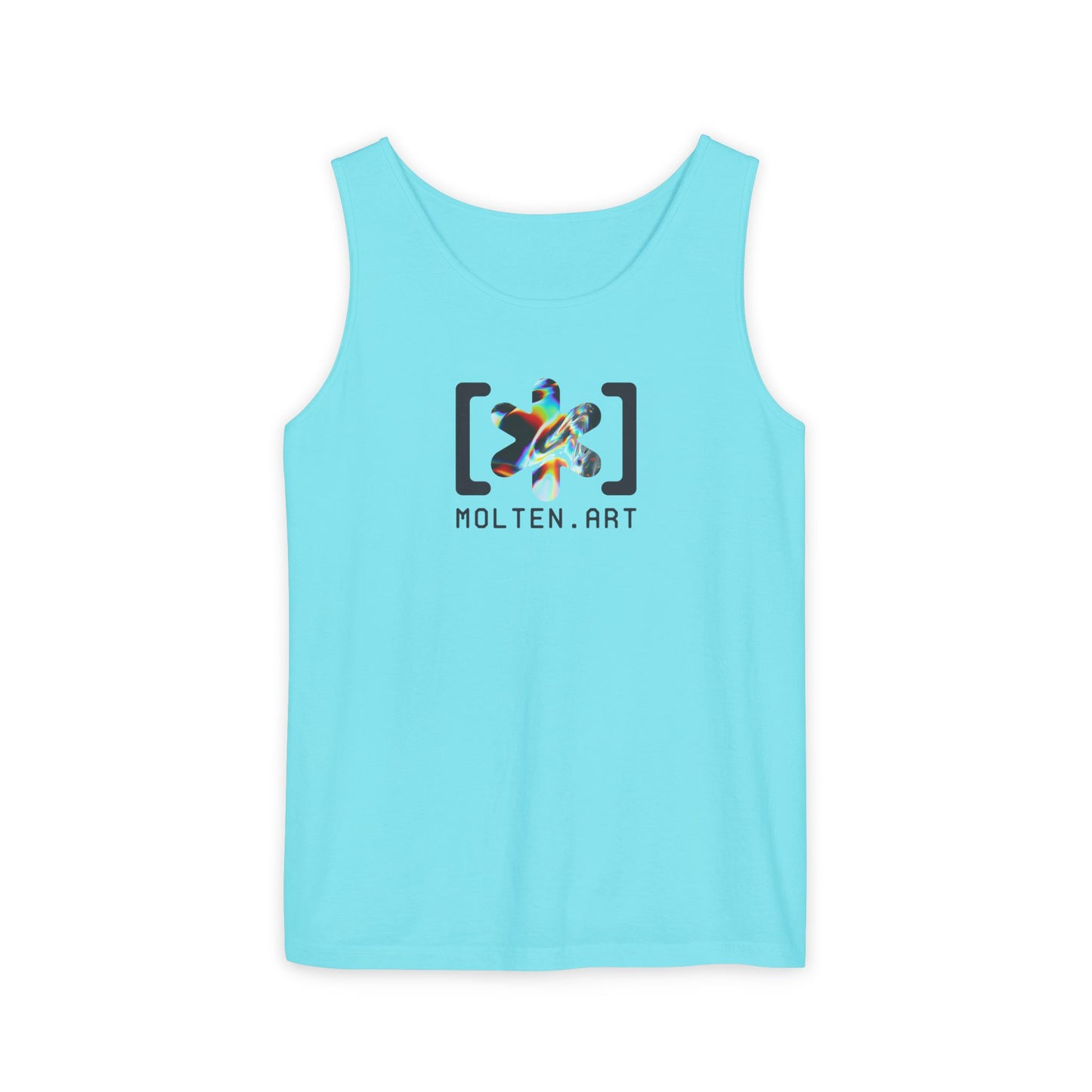 Molten Classic [Color Logo] Unisex Garment-Dyed Tank Top