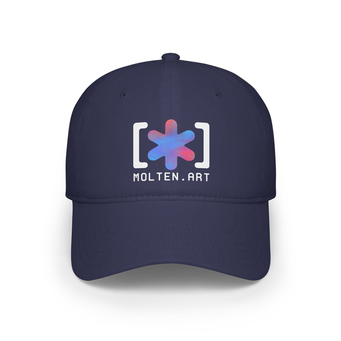 Low-Profile Baseball Cap [Color Logo]