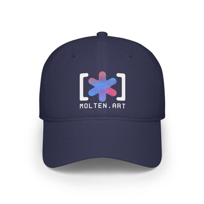 Low-Profile Baseball Cap [Color Logo]