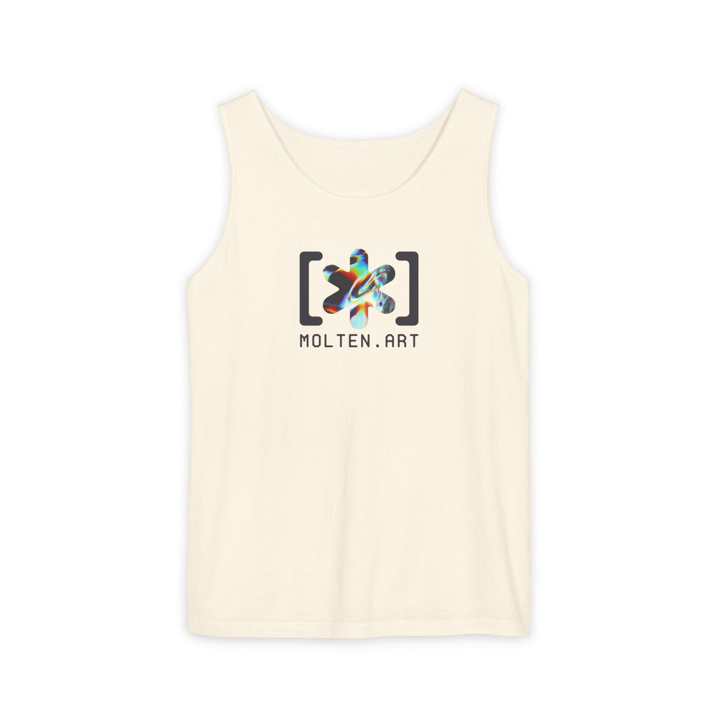 Molten Classic [Color Logo] Unisex Garment-Dyed Tank Top