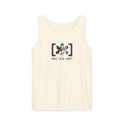 Molten Classic [Color Logo] Unisex Garment-Dyed Tank Top