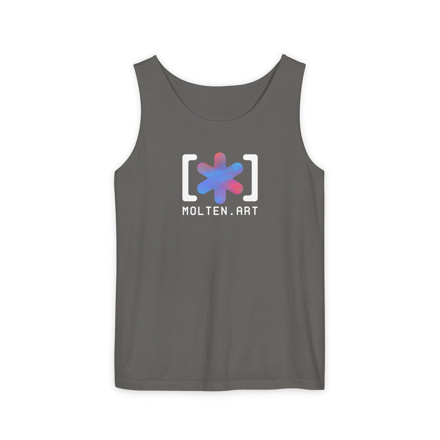 Molten Classic [Color Logo] Unisex Garment-Dyed Tank Top