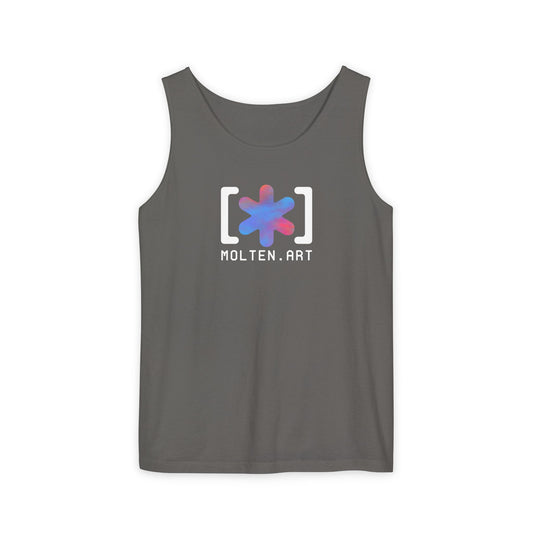 Molten Classic [Color Logo] Unisex Garment-Dyed Tank Top