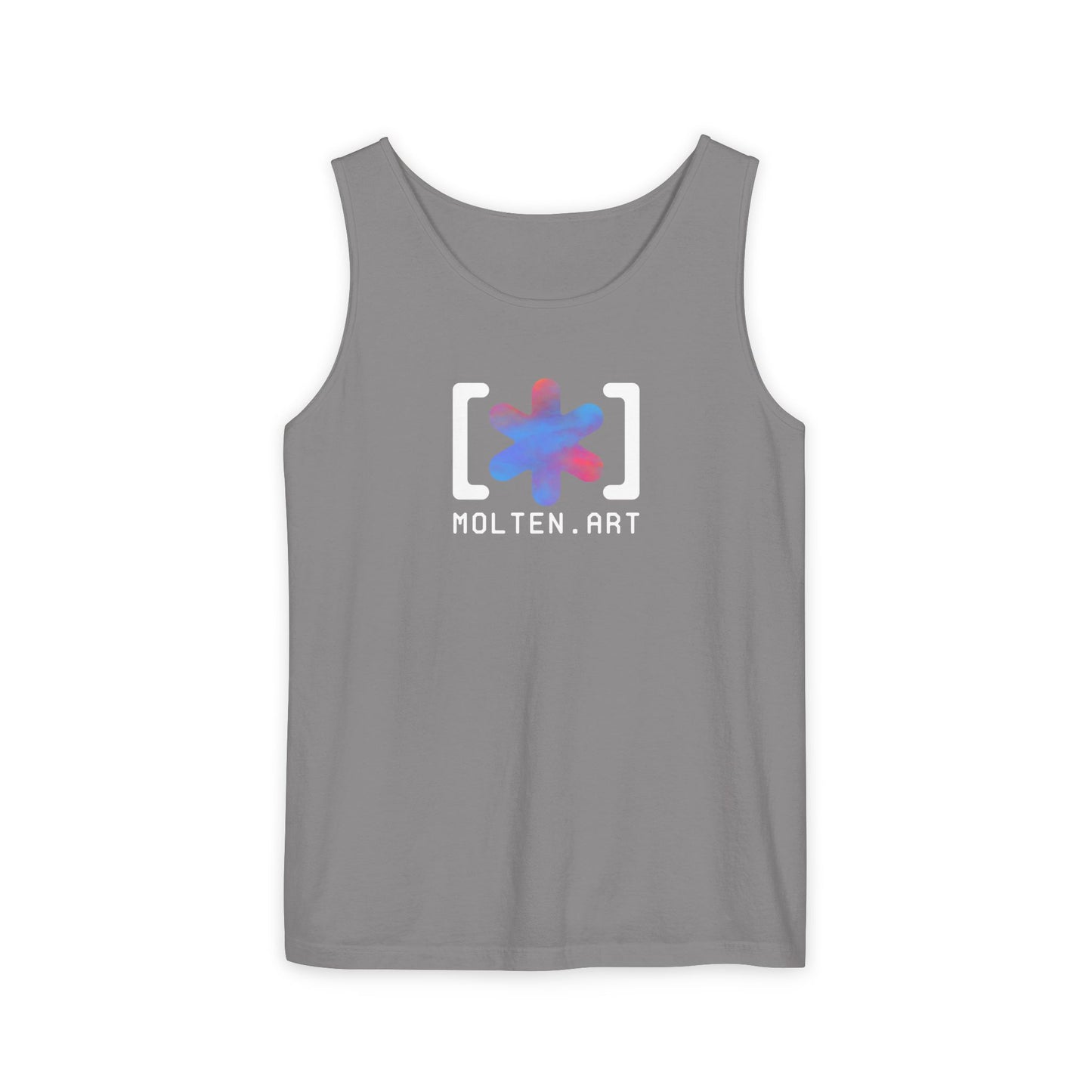 Molten Classic [Color Logo] Unisex Garment-Dyed Tank Top