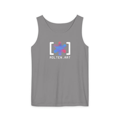 Molten Classic [Color Logo] Unisex Garment-Dyed Tank Top