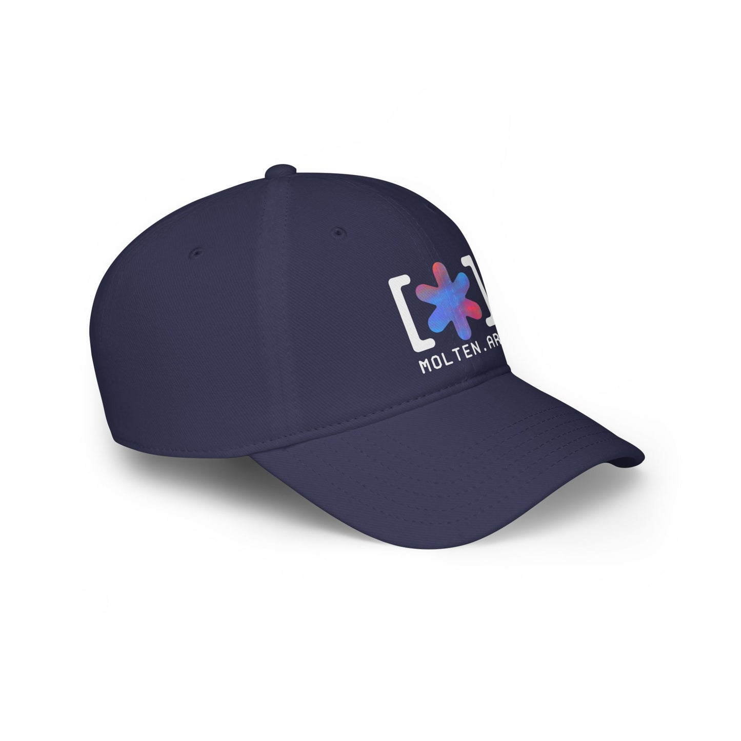 Low-Profile Baseball Cap [Color Logo]