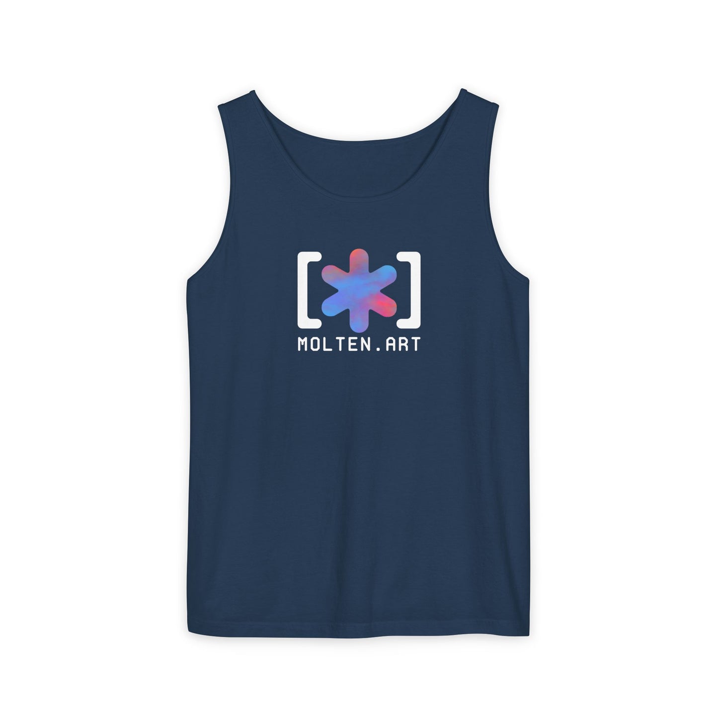 Molten Classic [Color Logo] Unisex Garment-Dyed Tank Top