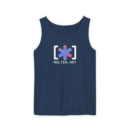 Molten Classic [Color Logo] Unisex Garment-Dyed Tank Top