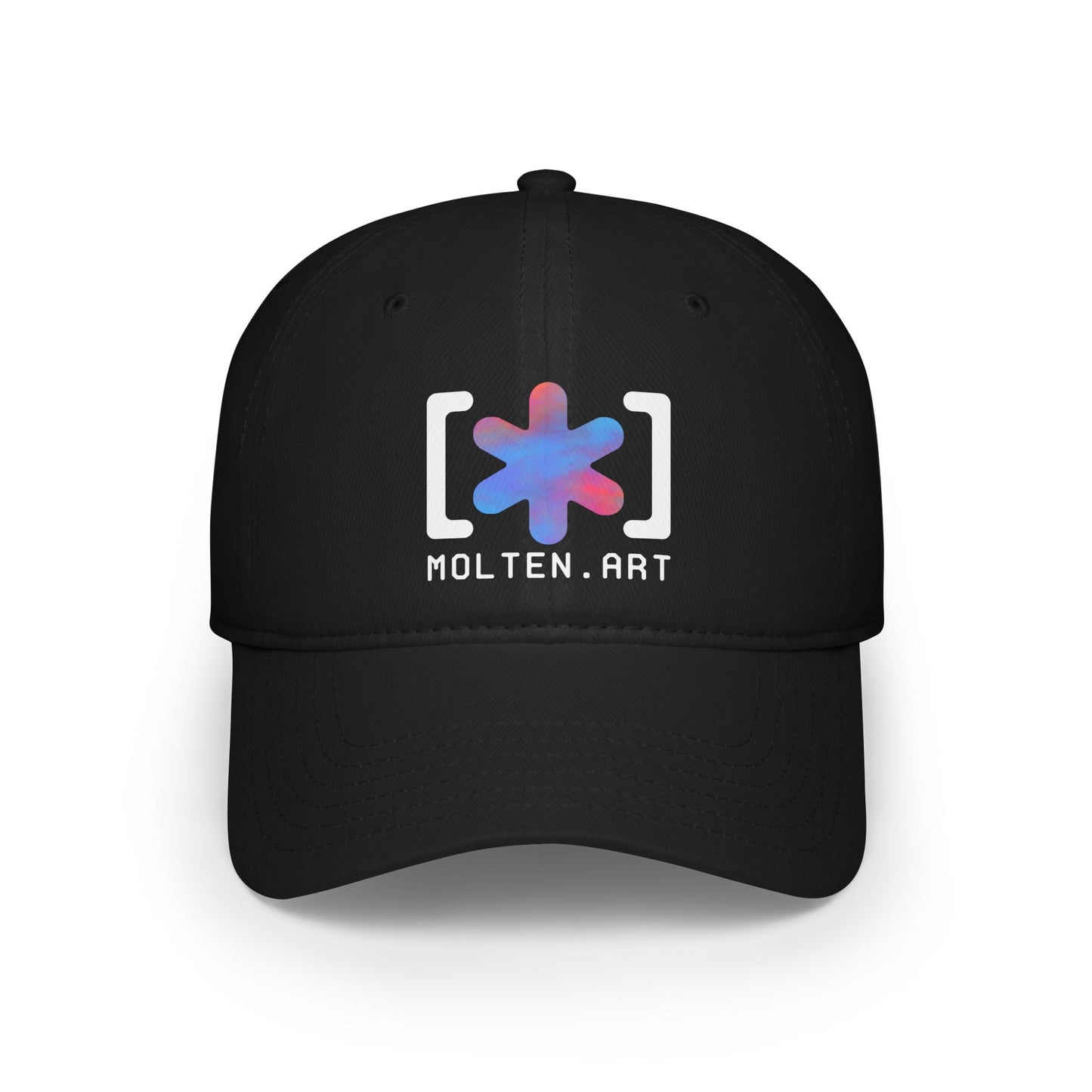 Low-Profile Baseball Cap [Color Logo]