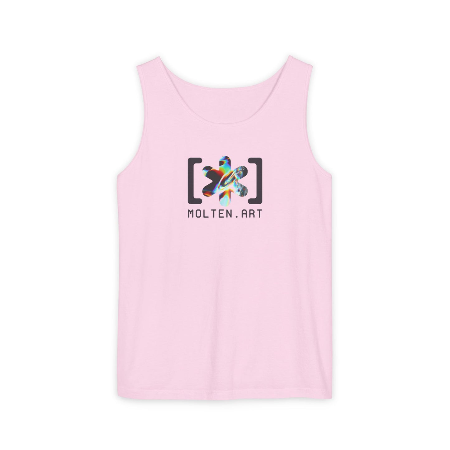 Molten Classic [Color Logo] Unisex Garment-Dyed Tank Top