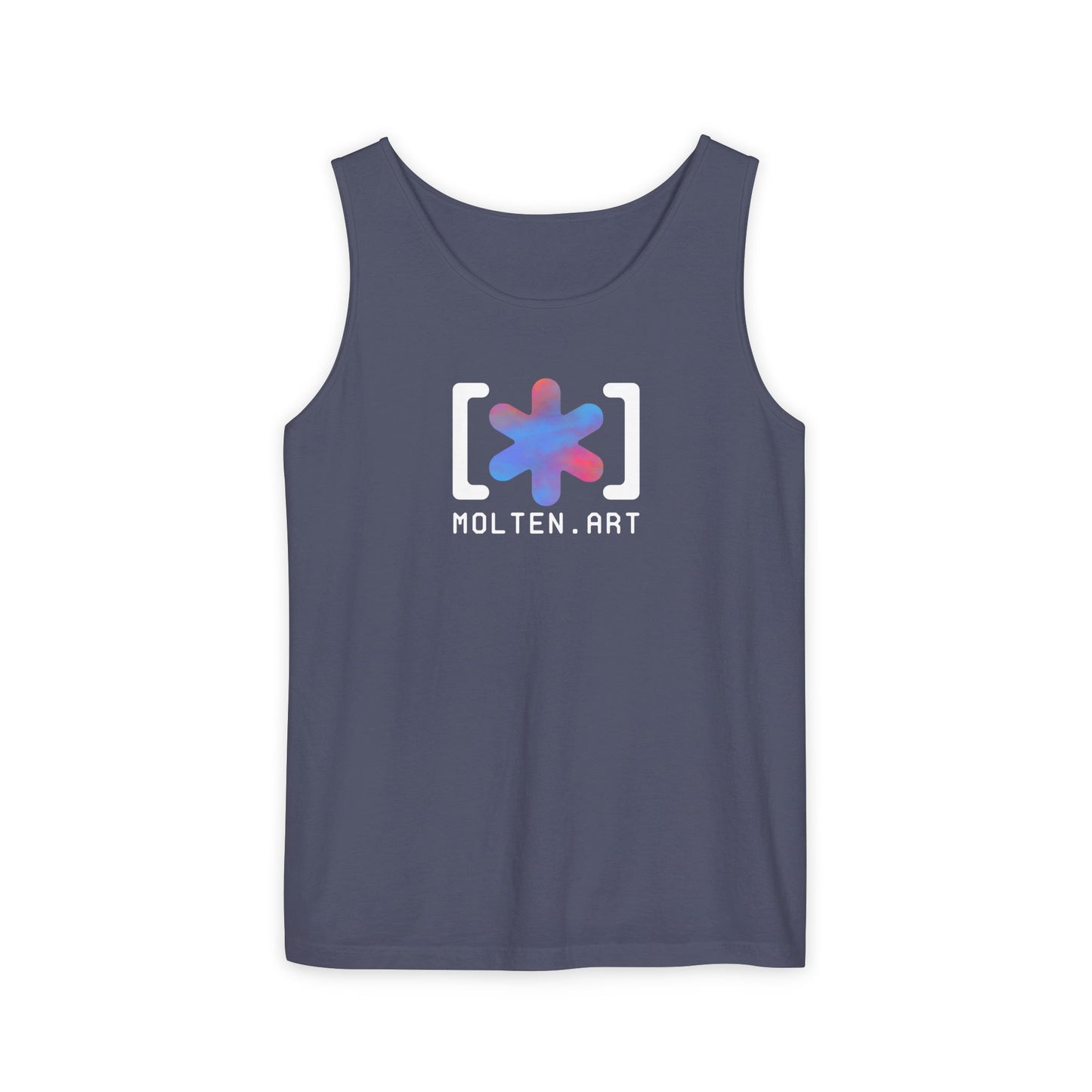 Molten Classic [Color Logo] Unisex Garment-Dyed Tank Top