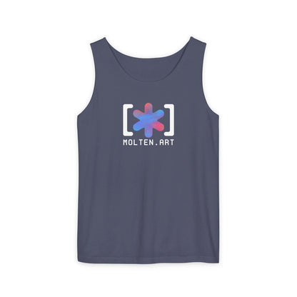 Molten Classic [Color Logo] Unisex Garment-Dyed Tank Top