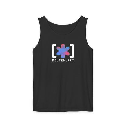 Molten Classic [Color Logo] Unisex Garment-Dyed Tank Top