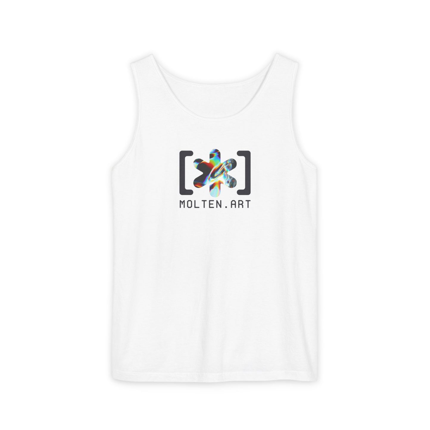 Molten Classic [Color Logo] Unisex Garment-Dyed Tank Top