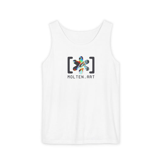 Molten Classic [Color Logo] Unisex Garment-Dyed Tank Top